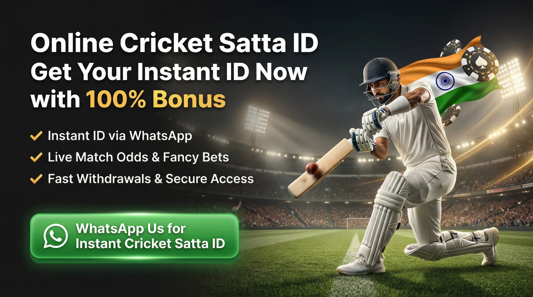Online Cricket Satta ID