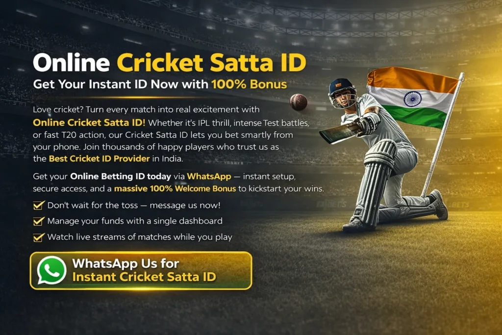 What exactly is an Online Cricket Satta ID?