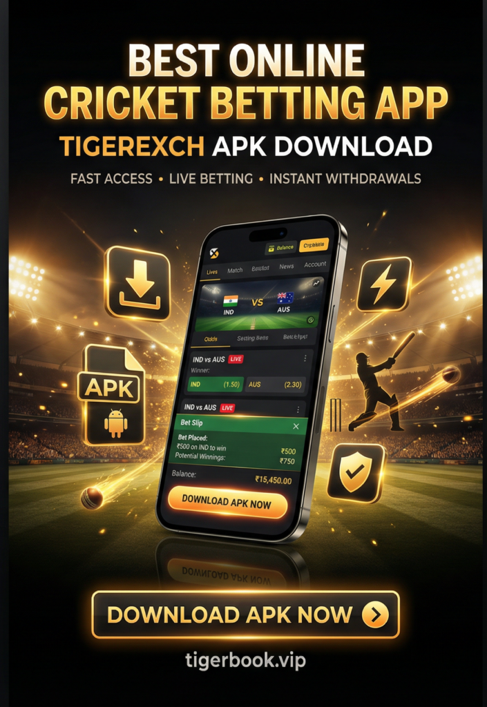 Best Online Cricket Betting App – Tigerexch APK Download