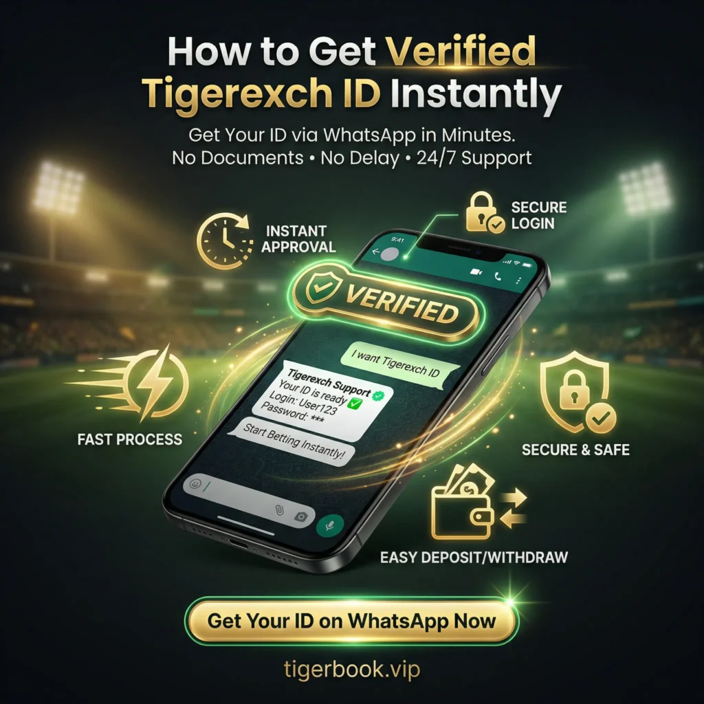 How to Get Verified Tigerexch ID Instantly via WhatsApp