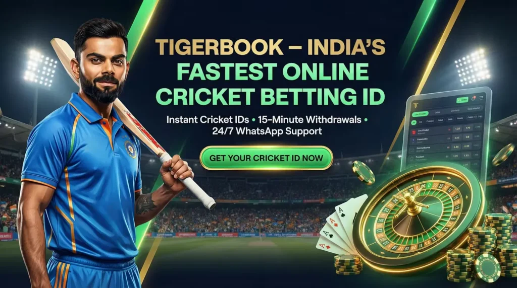 Tigerbook – India’s Fastest Online Cricket Betting ID