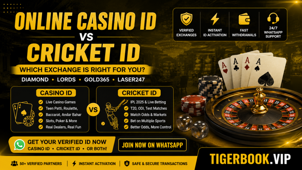 Online Casino ID vs Cricket ID