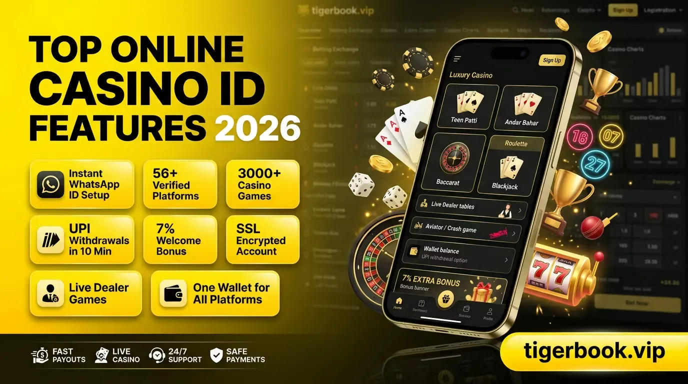 online casino id features
